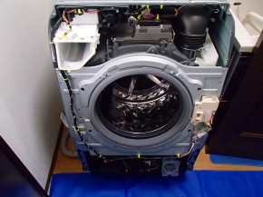ドラム式洗濯機分解クリーニング パナソニックNA-VX7300L